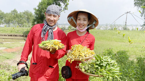 rai rau tren con phung ben tre